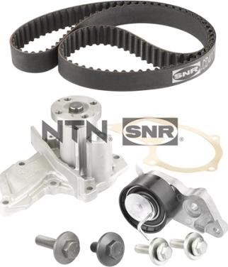 SNR KDP452.180 - Водяной насос + комплект зубчатого ремня ГРМ autosila-amz.com