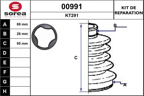 SNRA 00991 - Пыльник, приводной вал autosila-amz.com