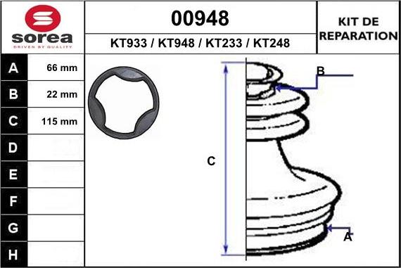 SNRA 00948 - Пыльник, приводной вал autosila-amz.com