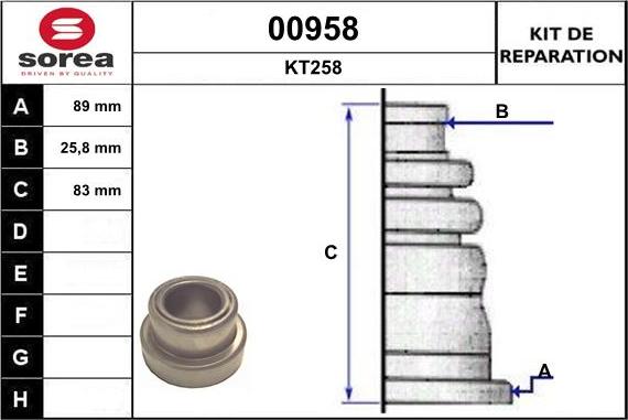 SNRA 00958 - Пыльник, приводной вал autosila-amz.com