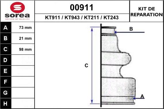 SNRA 00911 - Пыльник, приводной вал autosila-amz.com