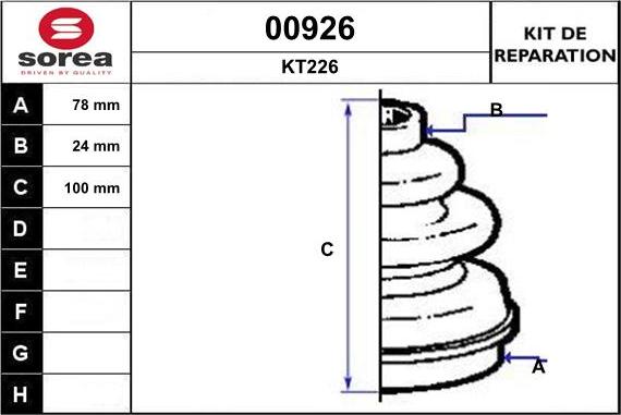 SNRA 00926 - Пыльник, приводной вал autosila-amz.com