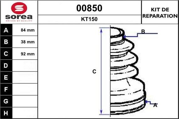 SNRA 00850 - Пыльник, приводной вал autosila-amz.com