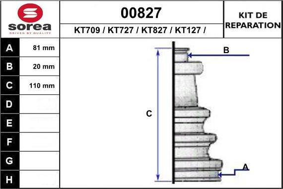 SNRA 00827 - Пыльник, приводной вал autosila-amz.com