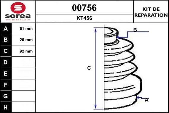 SNRA 00756 - Пыльник, приводной вал autosila-amz.com