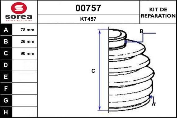 SNRA 00757 - Пыльник, приводной вал autosila-amz.com