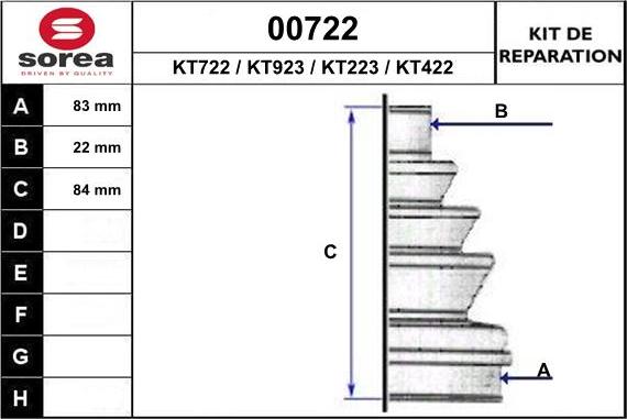 SNRA 00722 - Пыльник, приводной вал autosila-amz.com