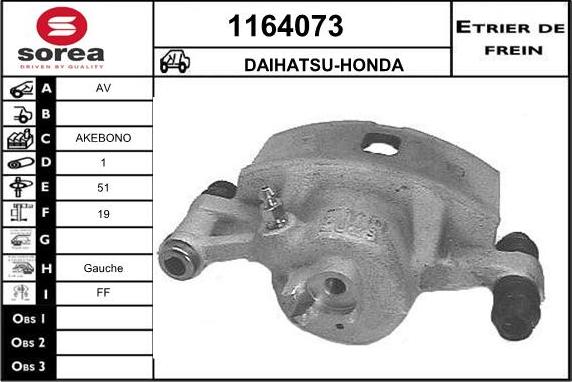 SNRA 1164073 - Тормозной суппорт autosila-amz.com