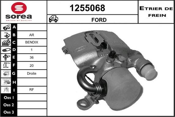 SNRA 1255068 - Тормозной суппорт autosila-amz.com