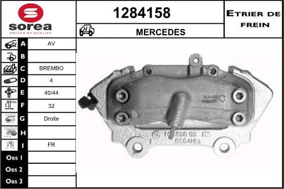 SNRA 1284158 - Тормозной суппорт autosila-amz.com