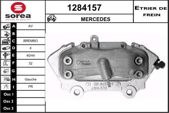 SNRA 1284157 - Тормозной суппорт autosila-amz.com