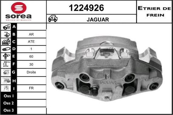 SNRA 1224926 - Тормозной суппорт autosila-amz.com