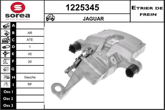 SNRA 1225345 - Тормозной суппорт autosila-amz.com