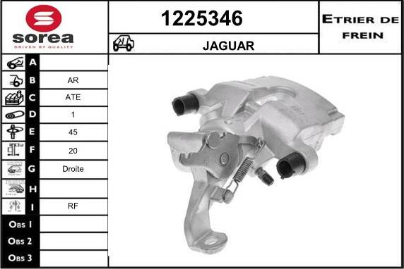 SNRA 1225346 - Тормозной суппорт autosila-amz.com