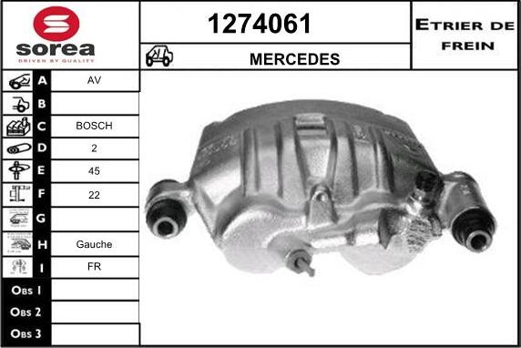 SNRA 1274061 - Тормозной суппорт autosila-amz.com