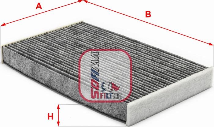 Sofima S 4319 CA - Фильтр воздуха в салоне autosila-amz.com