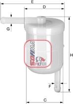 Sofima S 1019 B - Топливный фильтр autosila-amz.com