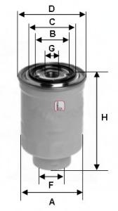 Sofima S 3570 NR - Топливный фильтр autosila-amz.com