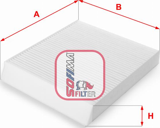 Sofima S 3087 C - Фильтр воздуха в салоне autosila-amz.com