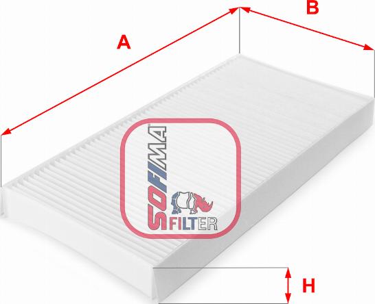 Sofima S 3034 C - Фильтр воздуха в салоне autosila-amz.com