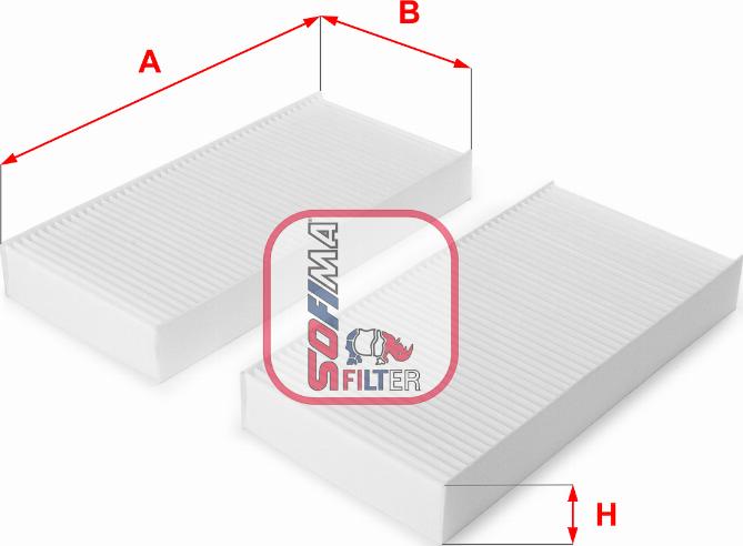 Sofima S 3108 C - Фильтр воздуха в салоне autosila-amz.com