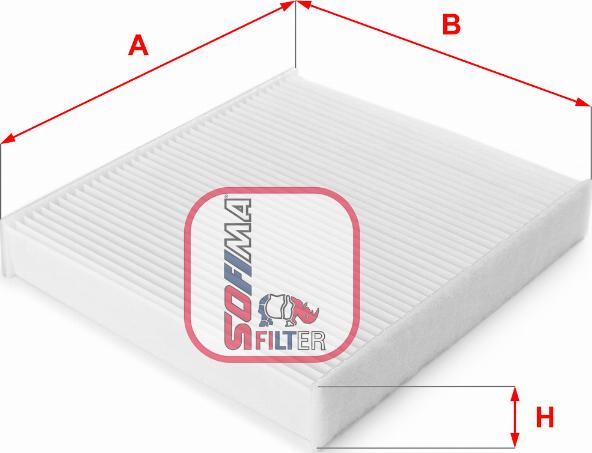 Sofima S 3129 C - Фильтр воздуха в салоне autosila-amz.com