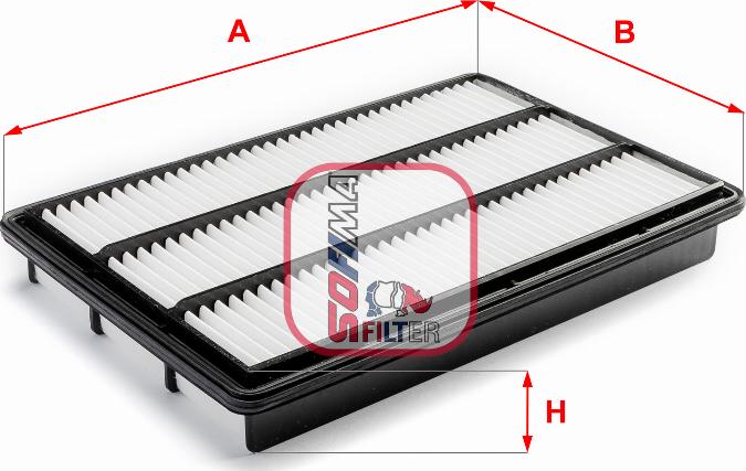 Sofima S 3220 A - Воздушный фильтр, двигатель autosila-amz.com