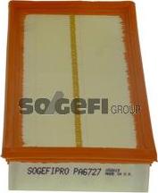 SogefiPro PA6727 - Воздушный фильтр, двигатель autosila-amz.com