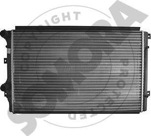 Somora 351040A - Радиатор, охлаждение двигателя autosila-amz.com