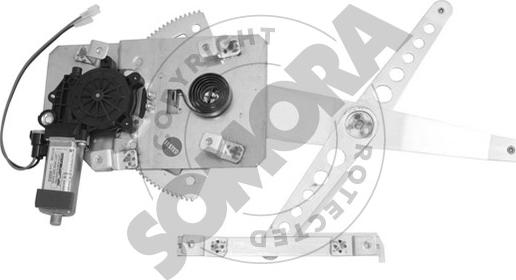 Somora 319058 - Стеклоподъемник autosila-amz.com