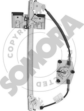 Somora 290458 - Стеклоподъемник autosila-amz.com