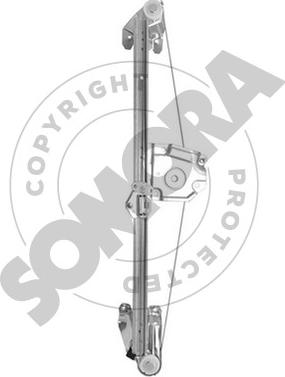 Somora 214059RA - Стеклоподъемник autosila-amz.com