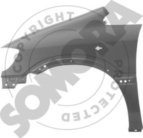 Somora 214002 - Крыло autosila-amz.com