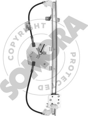 Somora 214159R - Стеклоподъемник autosila-amz.com