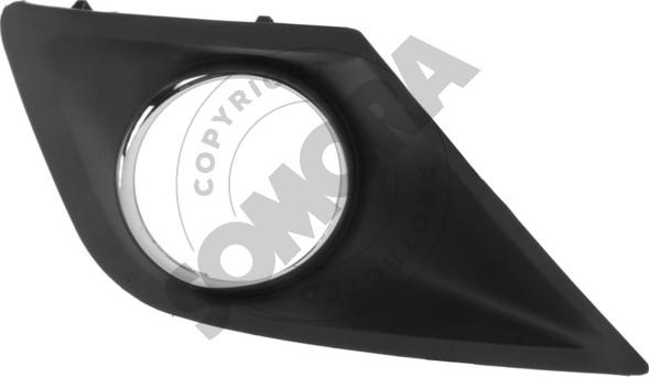 Somora 221526DR - Решетка вентиляционная в бампере autosila-amz.com