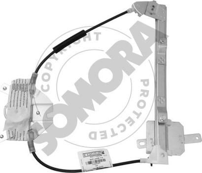 Somora 223459R - Стеклоподъемник autosila-amz.com