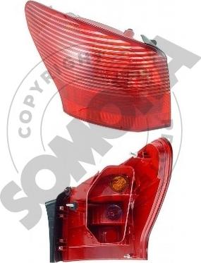 Somora 223472E - Задний фонарь autosila-amz.com