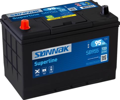 Sonnak SB955 - Стартерная аккумуляторная батарея, АКБ autosila-amz.com
