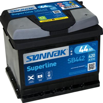 Sonnak SB442 - Стартерная аккумуляторная батарея, АКБ autosila-amz.com