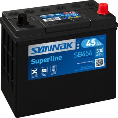 Sonnak SB454 - Стартерная аккумуляторная батарея, АКБ autosila-amz.com
