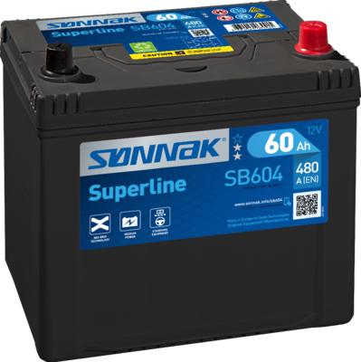 Sonnak SB604 - Стартерная аккумуляторная батарея, АКБ autosila-amz.com