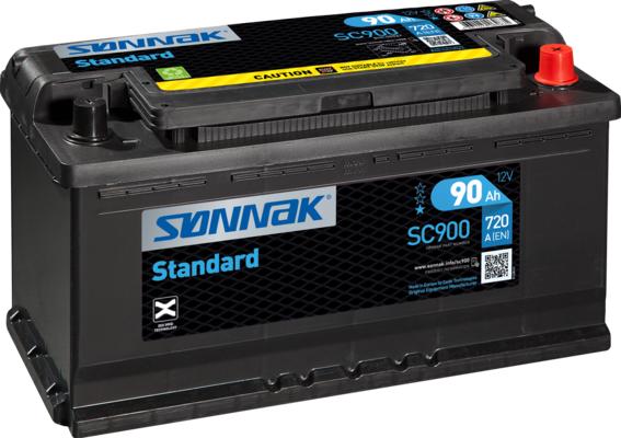 Sonnak SC900 - Стартерная аккумуляторная батарея, АКБ autosila-amz.com