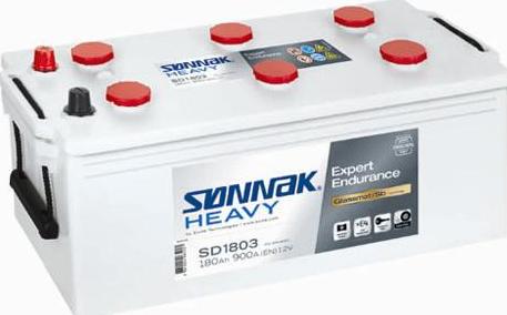 Sonnak SD1803 - Стартерная аккумуляторная батарея, АКБ autosila-amz.com