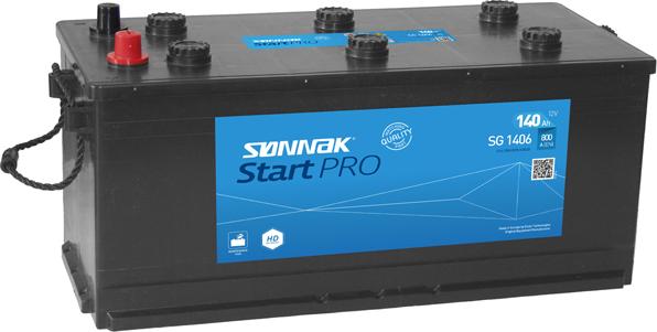 Sonnak SG1406 - Стартерная аккумуляторная батарея, АКБ autosila-amz.com