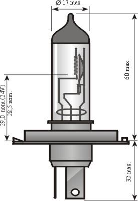 Spahn Glühlampen 54182LL - Лампа накаливания, фара дальнего света autosila-amz.com