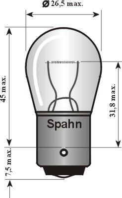 Spahn Glühlampen 2010 - Лампа накаливания, фонарь указателя поворота autosila-amz.com