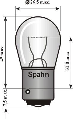 Spahn Glühlampen 2020 - Лампа накаливания, фонарь указателя поворота autosila-amz.com