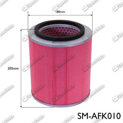 SpeedMate SM-AFK010 - Воздушный фильтр, двигатель autosila-amz.com