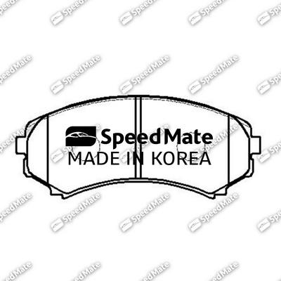 SpeedMate SM-BPJ186 - Тормозные колодки, дисковые, комплект autosila-amz.com