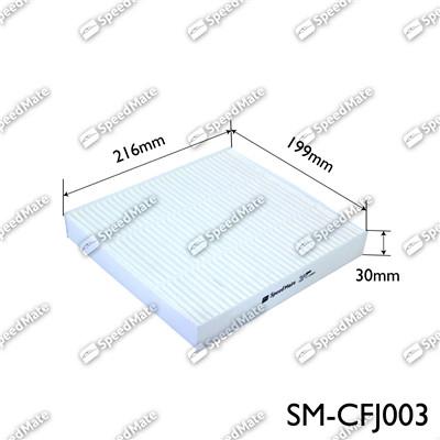 SpeedMate SM-CFJ003 - Фильтр воздуха в салоне autosila-amz.com